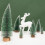 Mini Evergreen Artificial Christmas Tree Desk Decor 4