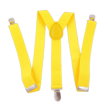 Men's Y-Shaped Suspenders Elastic Adjustable Heavy Duty