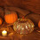 Twinkle LED pompoenlamp van kwikglas, goudkleurig, 1 stuk 6