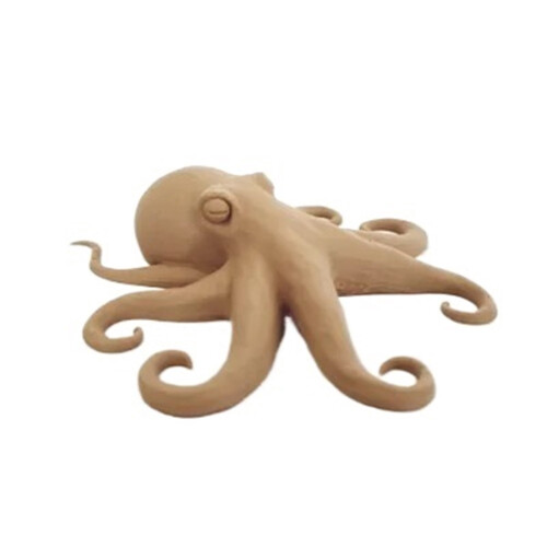 Sculpture de pieuvre, figurine décorative imprimée en 3D