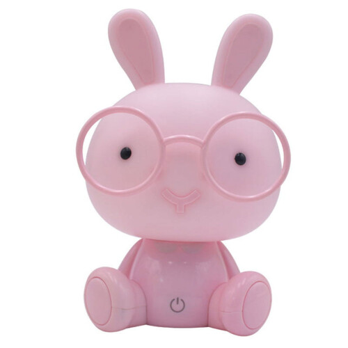 Veilleuse LED USB lapin avec lunettes, 1 pièce