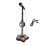 Kids Karaoke Machine with Microphones Adjustable Stand 1