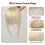 Franja de cabelo humano com presilha, extensão de cabelo estilo franja de ar, 11,4 cm (4,5 polegadas) 2
