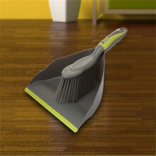 Pet Waste Cleaner Set: Desktop Dustpan + Small Brush for Litter, Carpet, Hard Floors – Portable Mini Sweeper for Pet Hair & Kibble (1 Dustpan, 1