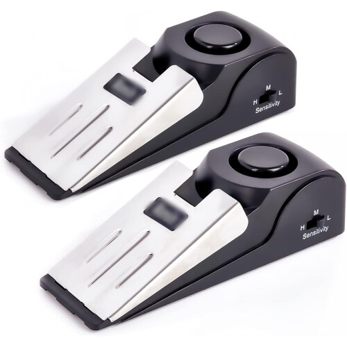 Alarme de batente de porta 120dB - Pacote com 2