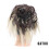 Chignon synthétique décoiffé, chouchou élastique, chignon lisse, postiche, extension de queue de cheval 2