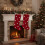 Christmas Stocking Set Classic Plush Cuff 4 Pack 4