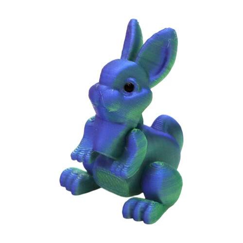 Fargefull påskedekorasjon med ledd og 3D-print 1
