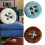 Creative Button Shape Ottoman Cushion Thickened Round Pouf-Red 5