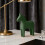 Sculptură de cal din lemn, decor modern, 1 piesă 4