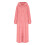 Women's Solid Hooded Nightdress with Pockets, Long Sleeve 5