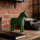 Sculptură de cal din lemn, decor modern, 1 piesă 6