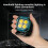 Mini LED Work Light with Magnetic Base, Hook & Tripod Mount – Type-C Rechargeable, 4 Modes, Emergency Flashlight (Teal) 4