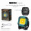 Mini LED Work Light with Magnetic Base, Hook & Tripod Mount – Type-C Rechargeable, 4 Modes, Emergency Flashlight (Teal) 5