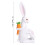 Resin Rabbit Figurine with Carrot & Small Rabbit – 2
