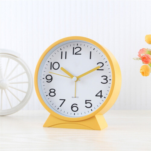Large Display Silent Alarm Clock for Students and Elderly Modern Quartz Battery 2