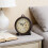 Vintage Analog Alarm Clock with Night Light and Silent 5