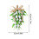 Artificial Tulip Teardrop Door Swag 40cm 4