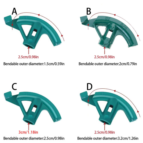 Steel Conduit Bender Tool for 20-25mm Iron Pipes 2