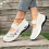 Γυναικεία παπούτσια casual mesh slip-on, μαλακή σόλα, αναπνεύσιμα ορθοπεδικά loafers για 8