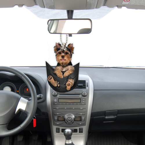 Puppy Keychain Cloth Bag - Car Mirror Pendant, Backpack 2