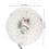 3.9 Inch Dimmable Ceiling Fan Light Retrofit Kit 220V Pendant Light Round Panel Decor Light 2