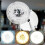 3.9 Inch Dimmable Ceiling Fan Light Retrofit Kit 220V Pendant Light Round Panel Decor Light 4