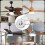 3.9 Inch Dimmable Ceiling Fan Light Retrofit Kit 220V Pendant Light Round Panel Decor Light 7