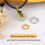 Jump Rings for Jewelry Making and Keychains 100 Pack 5