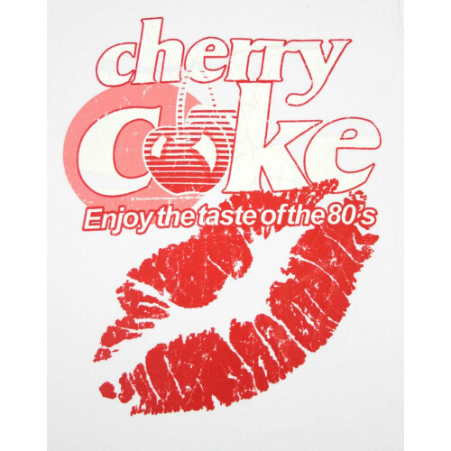 Coca Cola Coca Cola Short Sleeved T-Shirt (Womens White) 1