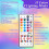 200 LED Χριστουγεννιάτικα Φώτα που Αλλάζουν Χρώμα, 35 Χρώματα, Τηλεχειριστήριο, 4
