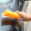 Car Windshield Squeegee for Window Cleaning, Small Double Row Design, Easy to Use and 8
