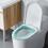 Coussin de siège de toilette doux et épais, lavable et réutilisable 5
