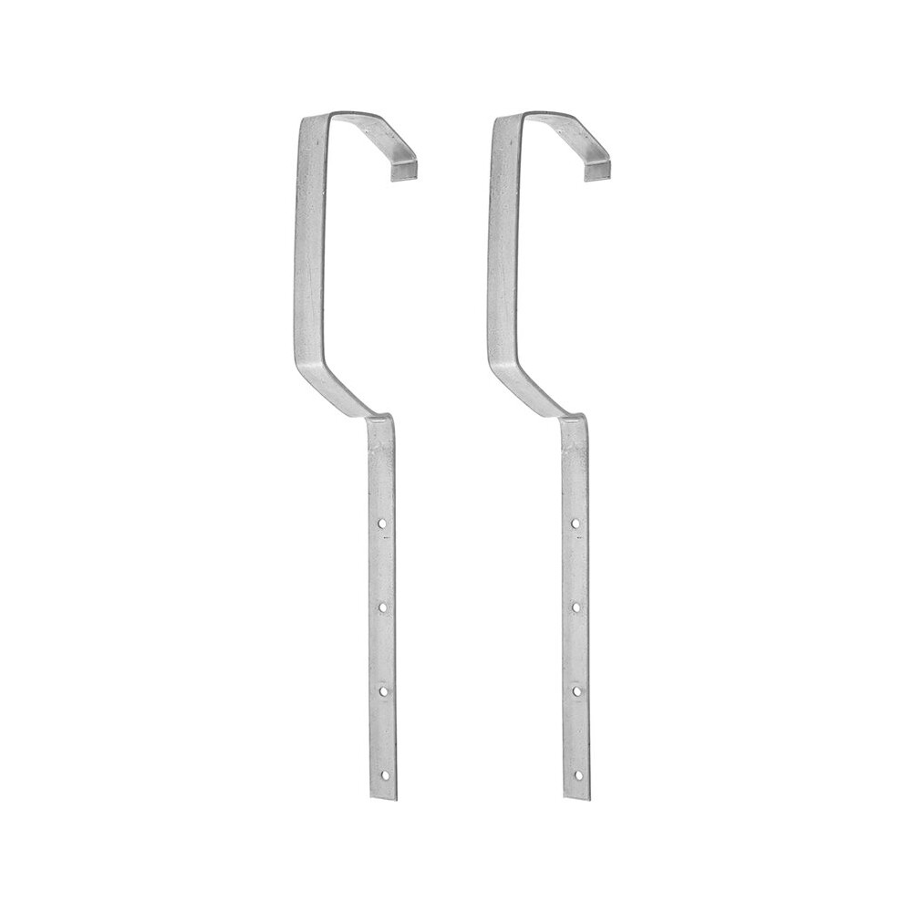 2 Pcs Rack Roof Rain Gutter Mounts Diverter Covers Drainage Brackets Support For Iron Holders Metal Heavy Duty Chain 4713140871329