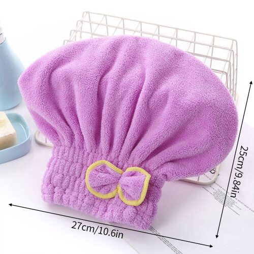 Women's Microfiber Hair Towel Wrap – Quick-Dry, Super 2