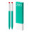 2 τεμάχια στυλό τζελ 0,5 χιλιοστών First Love Heart Neutral Pen Αισθητικό στυλό χαρτικών Λείο 4