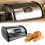 1 PCS Iron Bread Box, Food Storage Bin with Window, Bread Storage Container for Bread, Cake Tableware, Condiment Bottles 7