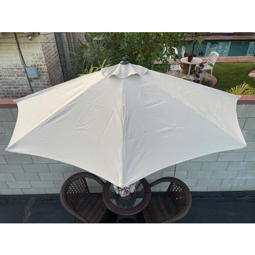 BELLRINO Umbrella Canopy Replacement for 9ft 5 Ribs Half Umbrella, Replacement Canopy ONLY 1