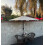 BELLRINO Umbrella Canopy Replacement for 9ft 5 Ribs Half Umbrella, Replacement Canopy ONLY 3