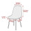 Elastic Home Hotel Dining Cover T-Shaped Jacquard Fabric 3