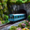 2PCS Plastic Stone Cave Model Train Tunnel For Multiple Toy Railway Systems Creative Landscape Building Accessories 3