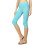 Basic-Leggings aus Baumwolle und Elasthan, knielang 2