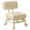 Small Stool Backrest Universal Wheel Soft Stool Children'S Sofa Coffee Table Small Chair Pulley Low Stool Portable Stool 1