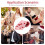 1Pc Creative Valentine's Day Necktie Pink Polyester Adorable Apples Pattern Party Accessory 2