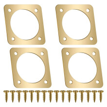 Protection de Nichoir en Métal Copper Portal pour Petits Oiseaux, Ouverture de 3,8 cm (1,5 Pouce), Paquet de 4