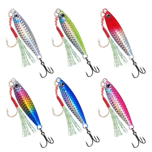 10g/20g Spinnerbaits mit Drillinghaken, Wurfköder, Jigging-Löffel, Süßwasser- und Salzwasser-Sinkköder, Spinnerbait 2