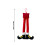 Christmas striped red leg hanging ornament 8