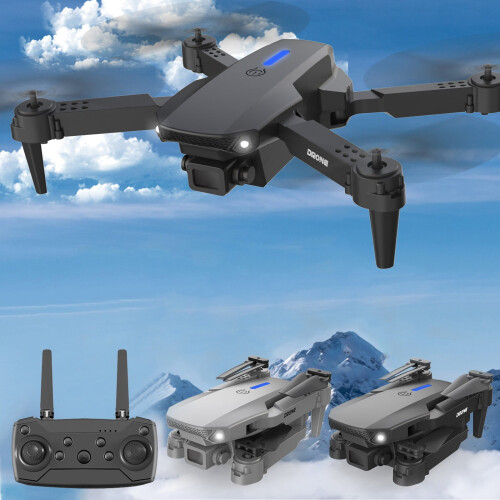 Πτυσσόμενο Drone με οπτική ροή εντοπισμού θέσης, εμβέλεια 200 μέτρων, πτήση 12 λεπτών, 2