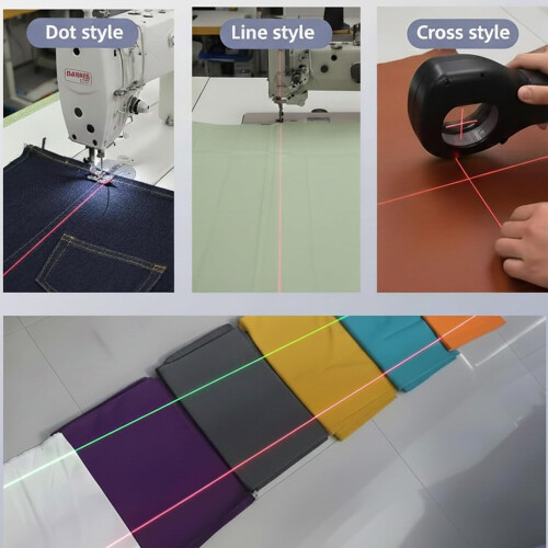 Magnetisk quiltelys for symaskiner USB rød prikk 2