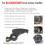 Για Black and Decker4Pack με ανταλλακτικούς μοχλούς OEM # 90567077 4